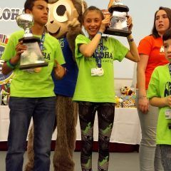 Gana niña del Ibal excelencia en Aloha nacional, además 13 obtuvieron lugar.