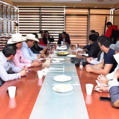 SOSTIENEN ALCALDE CARLOS TENA Y HOMÓLOGOS REUNIÓN CON NUEVA COMISIONADA DEL REGISTRO AGRARIO NACIONAL