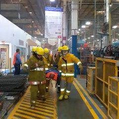 PARTICIPAN CORPORACIONES EN SIMULACROS DE EMPRESA MAQUILADORA