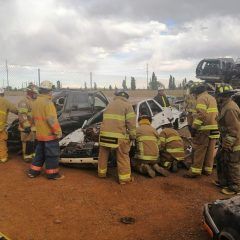 Capacitan a elementos de Bomberos y Protección Civil en rescate