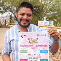 Invita DIF municipal a participar en veraneada infantil 2019