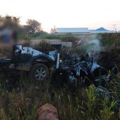 Escala violencia, 2 muertos y auto calcinado en puente Pampas