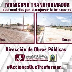 En infraestructura vial, gobierno municipal pavimentó y reconstruyó 131 mil 355 m2