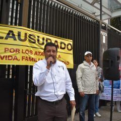 Clausuran grupos provida y profamilia el Senado de la República