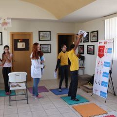 Lleva municipio a secundaria Sertoma programa de salud “Cuauhtémoc al 100”