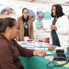 Más de 500 habitantes fueron beneficiados con feria municipal de salud