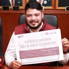 Convoca DIF municipal a becas para adultos mayores y personas con discapacidad