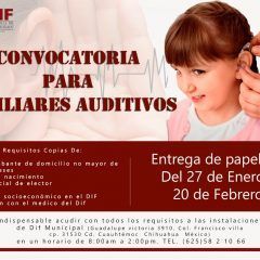 DIF municipal y DIF estatal dotarán de auxiliares auditivos a personas