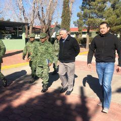Alcalde Romeo Morales estrecha relación con el comandante del segundo batallón