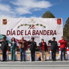 CONMEMORA ALCALDE EL 199 ANIVERSARIO DEL DÍA DE LA BANDERA