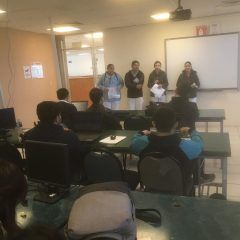 Sector Salud imparte pláticas a estudiantes del TecNM Campus Cd. Cuauhtémoc.