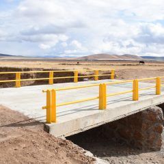 Inversión de 1 millon de pesos en un puente en Anáhuac