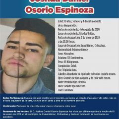Comisión de Búsqueda interviene en búsqueda de joven desaparecido en Cuauhtémoc