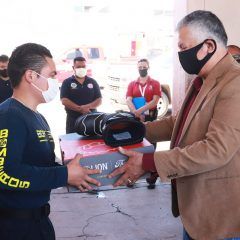 Dignifica gobierno municipal de Cuauhtémoc a bomberos con equipo personal
