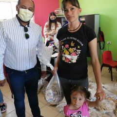 Lleva presidencia de Cuauhtémoc apoyo emergentes por contingencia sanitaria a Ejido Progreso