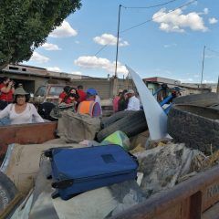 DESTILICHA Y REFORESTA GOBIERNO Y VOLUNTARIOS, PRIMERAS COLONIA DEL MUNICIPIO