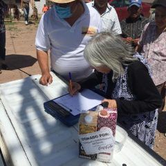 BRINDA DESARROLLO RURAL KITS DE LECHE Y JUGO AL SECTOR RURAL
