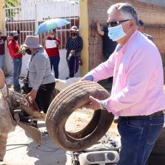 EMBELLECIERON GOBIERNO MUNICIPAL Y VECINOS PARQUE FOCHOLO Y COLONIA BENITO JUÁREZ