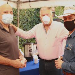 SE UNE ALCALDE ROMEO MORALES A CAMPAÑA DE USO DE CUBREBOCAS