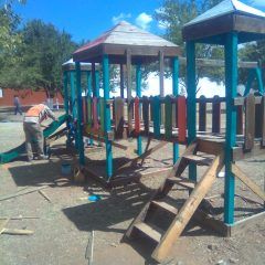 Restaura Servicios Públicos de Cuauhtémoc parque en colonia Los Alicantes