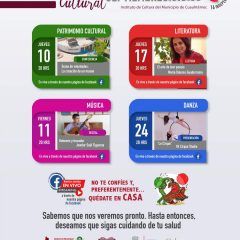 INSTITUTO DE CULTURA DE CUAUHTÉMOC DIFUNDE CARTELERA DE SEPTIEMBRE