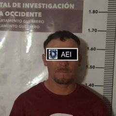 Degolla a mujer y es detenido en el término de la flagrancia en guerrero