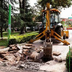 INICIA GOBIERNO MUNICIPAL DE CUAUHTÉMOC REMODELACIÓN DE LA PLAZA PRINCIPAL