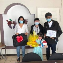 Reconoce DIF municipal a niña cuauhtemense premiada en concurso nacional de dibujo