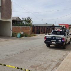 Localización de persona sin vida en lote baldío