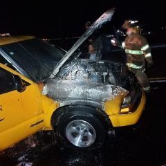 Incendio de vehículo