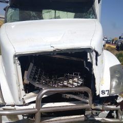 Accidente de tránsito sin lesionados en el km 16 del corredor comercial