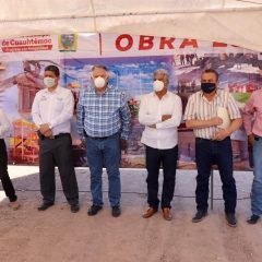 Inaugura municipio capilla de velación en ejido Morelos