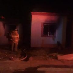 Detiene policía municipal a una persona por ocasionar incendio en una vivienda.