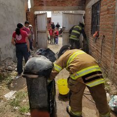 Reporte de incendio en vivienda