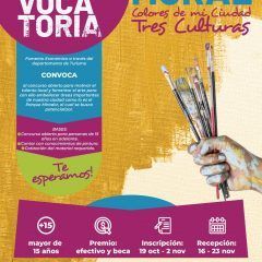 Lanza turismo convocatoria «Mural, Colores de mi Ciudad, Tres Culturas»