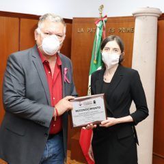 Reconoce presidente municipal a médico cuauhtemense ganadora del Concurso Nacional de Ortodoncia