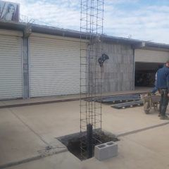 Reporte de robo en obra en construcción en colonia PRI