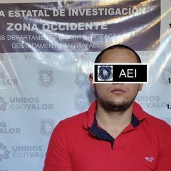 Aprehende AEI a sujeto por tentativa de homicidio