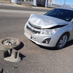 Accidente de tránsito sin lesionados.