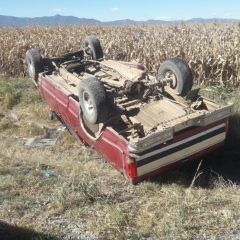 Accidente de tránsito sin lesionados.