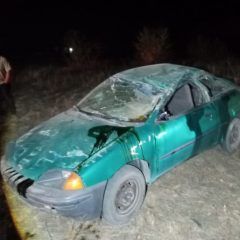 Accidente en calle interior del campo menonita número 6, a la altura del kilómetro 22 del corredor comercial