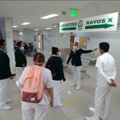 Arriban a Chihuahua 52 médicos y personal de enfermería del IMSS de otros estados para fortalecer atención a COVID-19