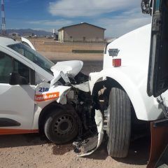 Accidente de tránsito sin lesionados.