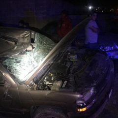 Accidente de tránsito con lesionados.
