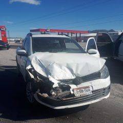 Accidente en el kilómetro 32 de la carretera que conduce de Álvaro Obregón hacia Cuauhtémoc