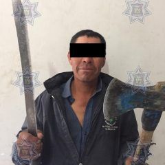 ¡Detienen a Machete en Álvaro Obregón!
