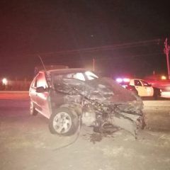 Choque múltiple con lesionados en el km 25 del Corredor Comercial