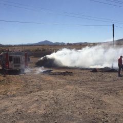 Continúan los incendios de vehículos con PACAS de pastura