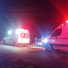 Accidente de tránsito con lesionados en campos menonita