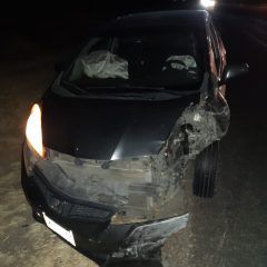 Accidente en el bulevar Camilo Daniel